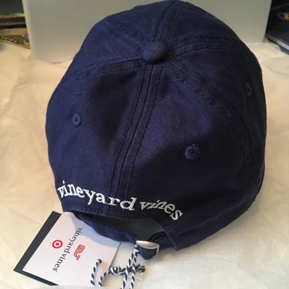 Vineyard Vines fr Target adult navy basketball hat - Picture 7 of 7